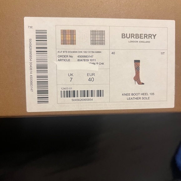 Burberry Heeled Boots - Picture 5 of 5